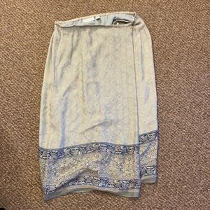 Vintage Silk Skirt